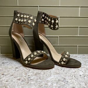 Shoe Republic LA Micha Ankle Strap Heels
